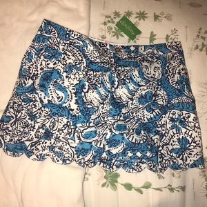 Lilly Pulitzer Skort Size 14 NWT
